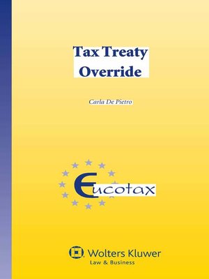 cover image of Tax Treaty Override